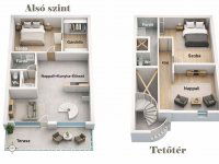 Eladó téglalakás