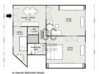 Eladó téglalakás, VIII. kerületben 93.9 M Ft, 3 szobás