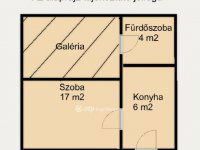 Eladó téglalakás, VII. kerületben 46.9 M Ft, 1 szobás