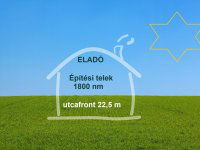 Eladó telek