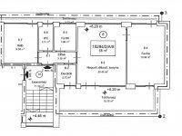 Eladó téglalakás, II. kerületben 153.3 M Ft, 3 szobás