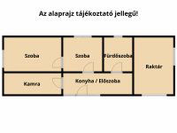 Eladó családi ház, Üllésen 7.5 M Ft, 2 szobás