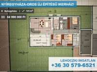 Eladó ikerház, Nyíregyházán 84.99 M Ft, 4 szobás