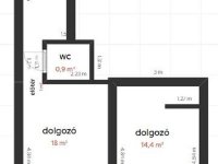 Kiadó üzlethelyiség, XIV. kerületben 165 E Ft / hó, 2 szobás