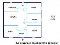Eladó családi ház, Tápiószelén 20.9 M Ft, 3 szobás