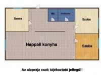 Eladó panellakás, XV. kerületben 77 M Ft, 4 szobás