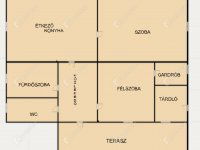 Eladó ikerház, Mocsán 24.9 M Ft, 2 szobás / költözzbe.hu