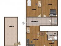 Eladó téglalakás, VIII. kerületben 68.9 M Ft, 3 szobás