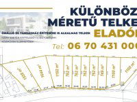 Eladó telek, Dabason 14.9 M Ft / költözzbe.hu
