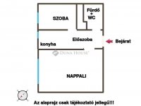 Eladó panellakás, IV. kerületben 55 M Ft, 1+1 szobás