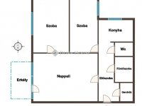 Eladó panellakás, XVI. kerületben 69.9 M Ft, 3 szobás