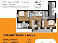 Eladó téglalakás, Budapesten, XXIII. kerületben 99.9 M Ft