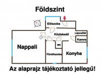 Eladó családi ház, XVII. kerületben 74.9 M Ft, 3 szobás