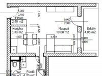 Eladó téglalakás