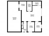 Eladó sorház, Hajdúnánáson 63.5 M Ft, 2 szobás