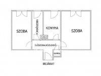 Eladó téglalakás, Egerben 40 M Ft, 2 szobás