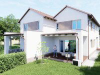 Eladó ikerház, Veresegyházon 130 M Ft, 5 szobás