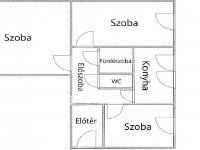 Eladó panellakás, Mezőhegyesen 16.5 M Ft, 3 szobás