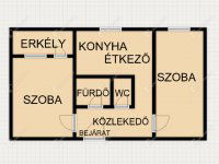 Eladó panellakás, Komáromban 35 M Ft, 2 szobás