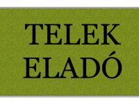 Eladó telek