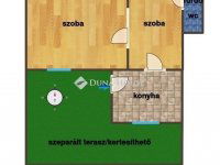 Eladó téglalakás, XXI. kerületben 39.9 M Ft, 2 szobás