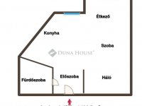 Eladó téglalakás, XIII. kerületben 64.9 M Ft, 1 szobás