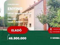 Eladó családi ház, Enyingen 46.9 M Ft, 3 szobás