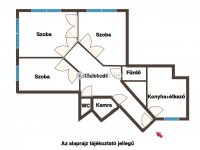 Eladó téglalakás, VIII. kerületben 97.9 M Ft, 3 szobás
