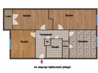 Eladó téglalakás, Veszprémben 75.7 M Ft, 3 szobás