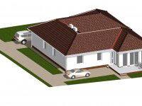 Eladó ikerház, Vácrátóton 92 M Ft, 4 szobás