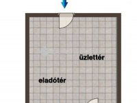 Eladó üzlethelyiség, XX. kerületben 12 M Ft