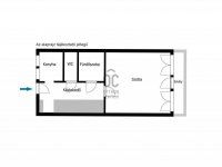 Eladó téglalakás, XX. kerületben 42 M Ft, 1 szobás
