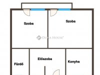 Eladó téglalakás, Kalocsán 24.5 M Ft, 2 szobás