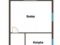 Eladó téglalakás, Pécsett 34.5 M Ft, 1 szobás