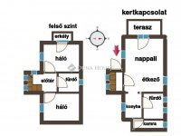 Eladó ikerház, II. kerületben 165 M Ft, 3 szobás
