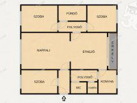 Eladó téglalakás, Szekszárdon 74.95 M Ft, 4 szobás