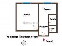 Eladó panellakás, Szegeden 35.9 M Ft, 1 szobás