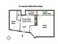Eladó téglalakás, IX. kerületben 74.9 M Ft, 1+1 szobás