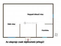 Eladó nyaraló, Ráckevén 17 M Ft, 1 szobás