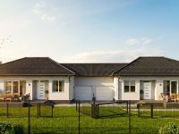 Eladó ikerház, Monoron 85.9 M Ft, 4 szobás / költözzbe.hu