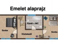 Eladó családi ház, Miskolcon 74.9 M Ft, 3 szobás