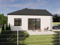 Eladó ikerház, Máriakálnokon 60.5 M Ft, 3 szobás