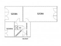 Eladó téglalakás, Egerben 46.9 M Ft, 2 szobás