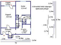 Eladó téglalakás, Kecskeméten 43.5 M Ft, 2 szobás