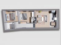 Eladó téglalakás, Kecskeméten 76.6 M Ft, 3 szobás