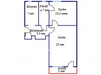 Eladó téglalakás, Salgótarjánban 18.5 M Ft, 2 szobás