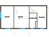 Eladó téglalakás, Komlón 24.9 M Ft, 3 szobás