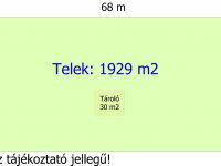Eladó mezogazdasagi ingatlan, Töltéstaván 19.8 M Ft