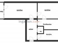 Eladó téglalakás