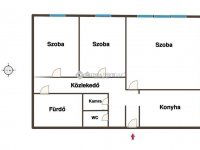 Eladó panellakás, IV. kerületben 67.9 M Ft, 3 szobás